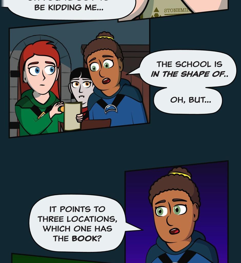 Hexica Spellfire - Episode 13, Page 1: Chapter13 - Sneakyyy