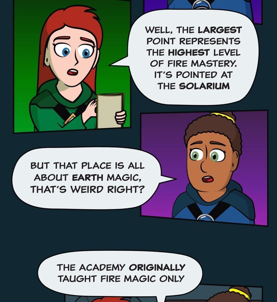 Hexica Spellfire - Episode 13, Page 1: Chapter13 - Sneakyyy