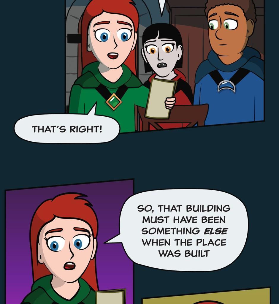 Hexica Spellfire - Episode 13, Page 1: Chapter13 - Sneakyyy