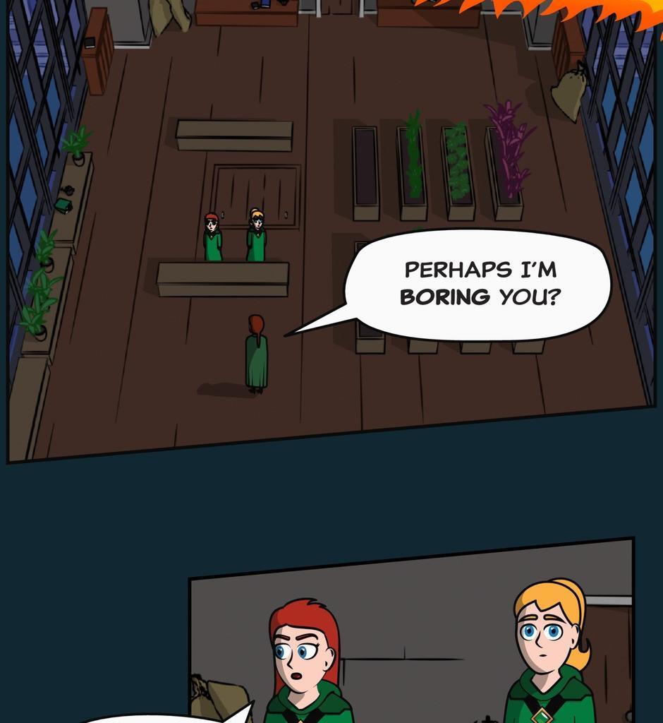 Hexica Spellfire - Episode 14, Page 1: Chapter14 - Mass and Volume