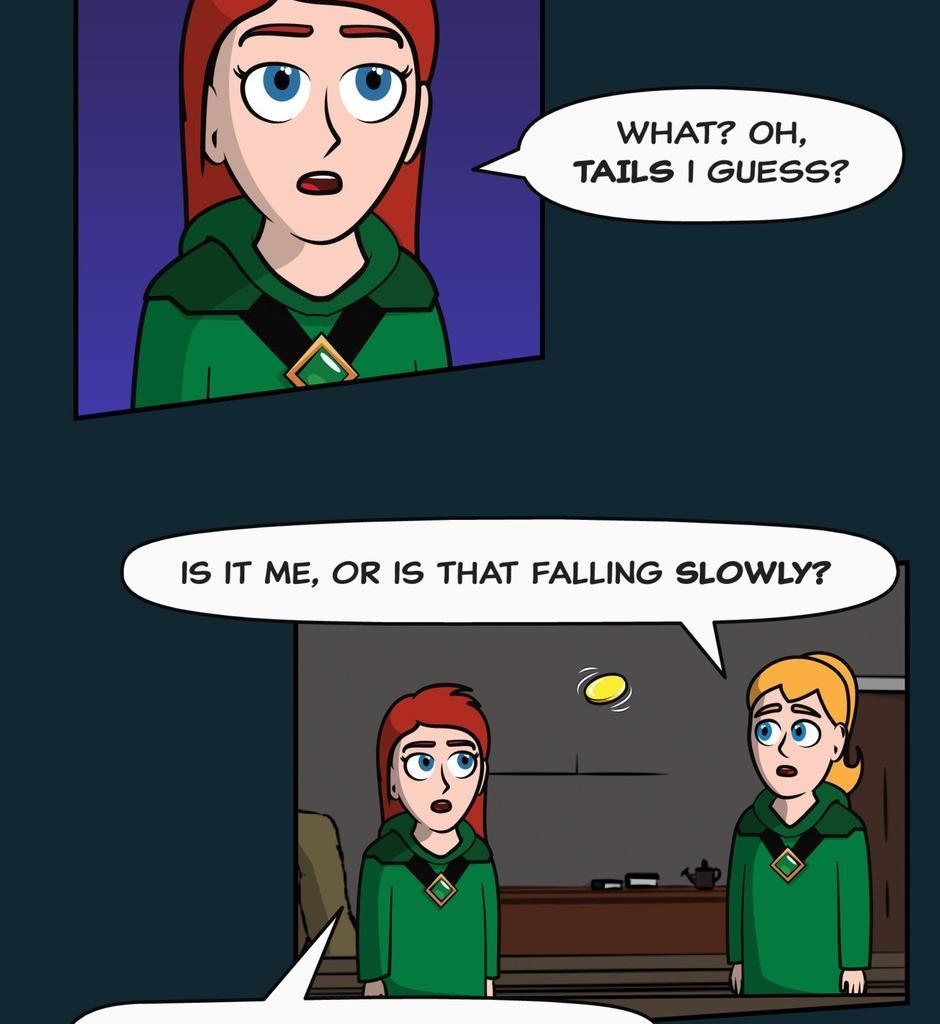 Hexica Spellfire - Episode 14, Page 1: Chapter14 - Mass and Volume