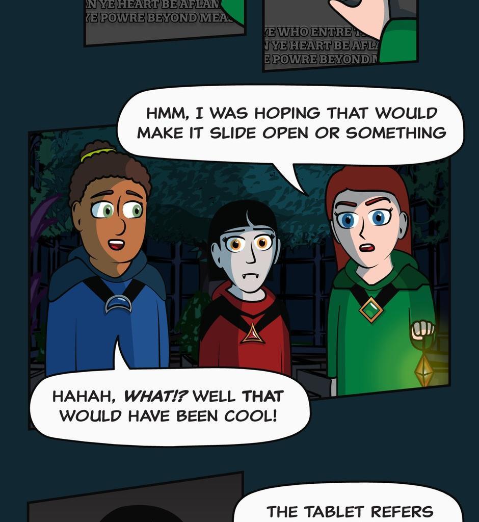 Hexica Spellfire - Episode 14, Page 1: Chapter14 - Mass and Volume