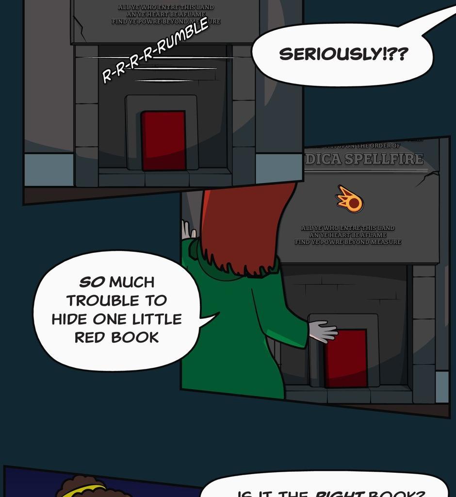 Hexica Spellfire - Episode 14, Page 1: Chapter14 - Mass and Volume