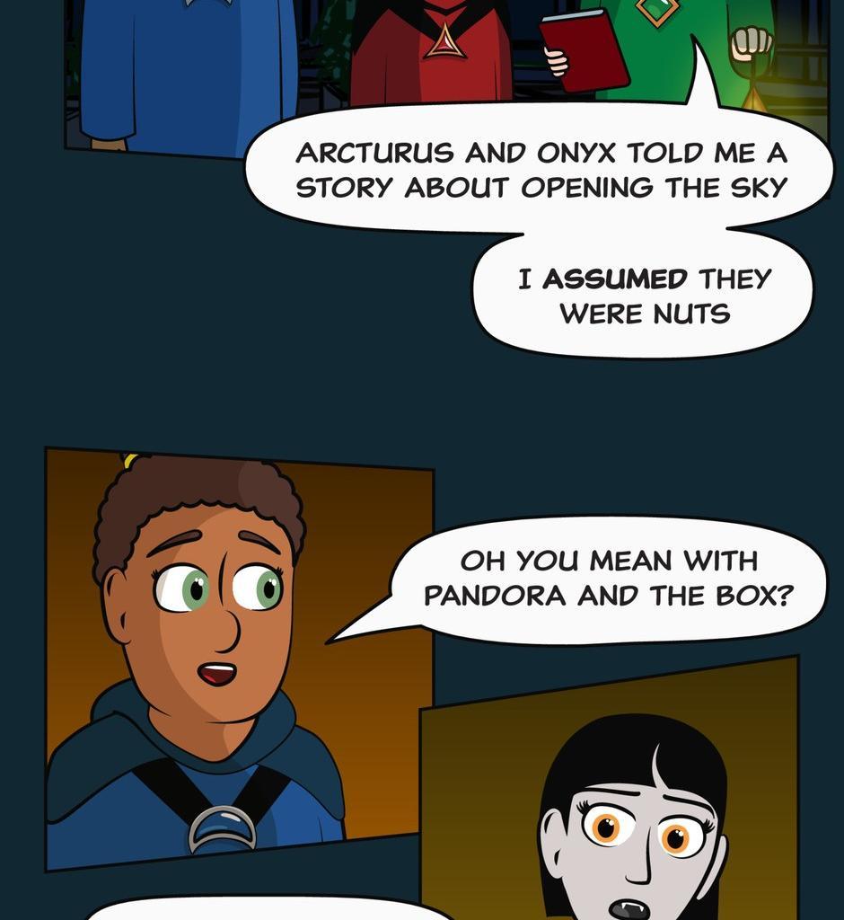 Hexica Spellfire - Episode 14, Page 1: Chapter14 - Mass and Volume