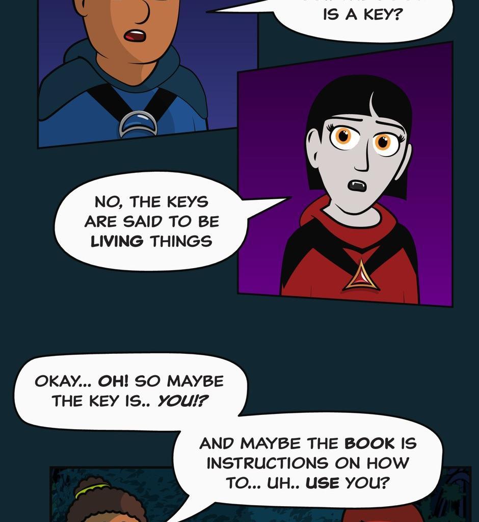 Hexica Spellfire - Episode 14, Page 1: Chapter14 - Mass and Volume