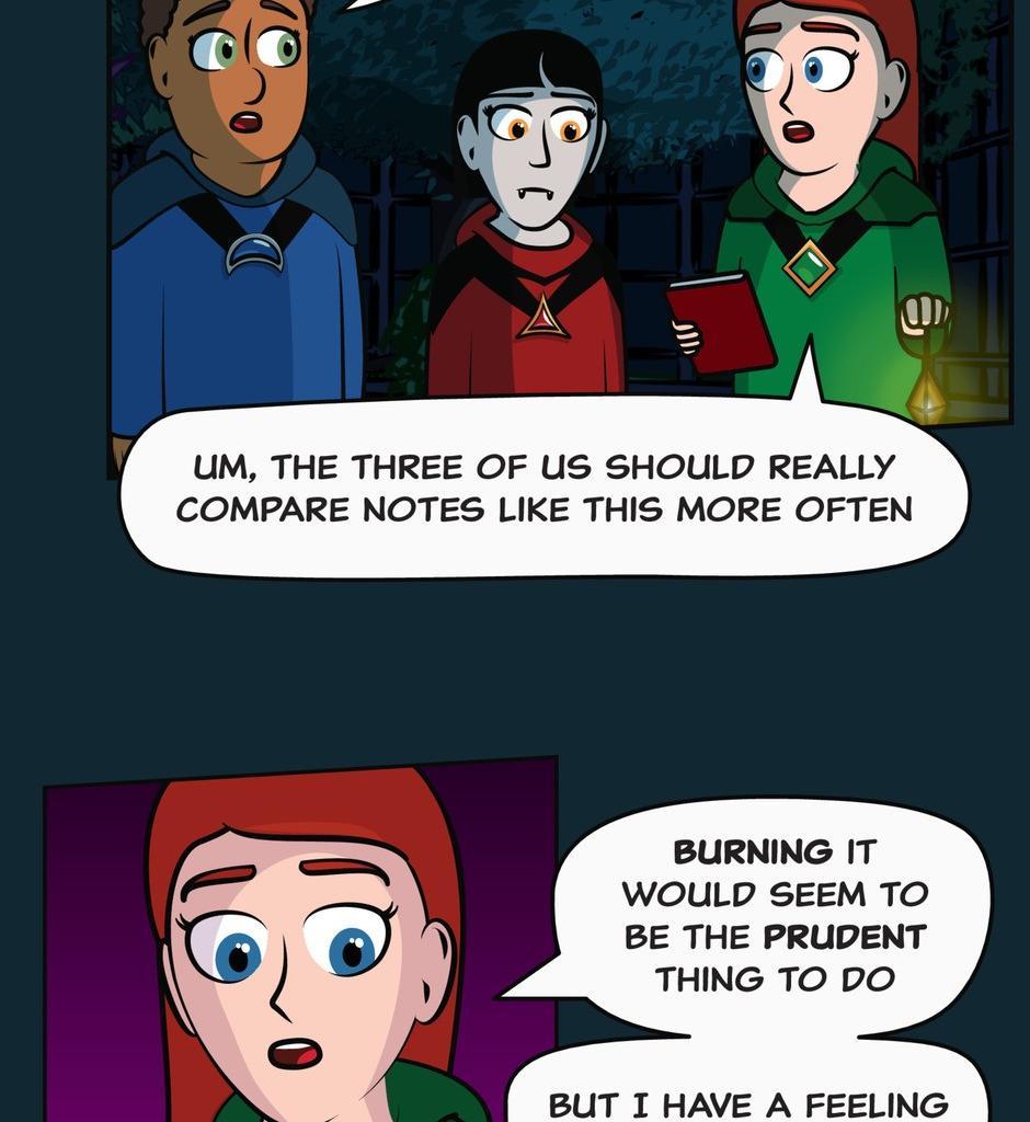 Hexica Spellfire - Episode 14, Page 1: Chapter14 - Mass and Volume