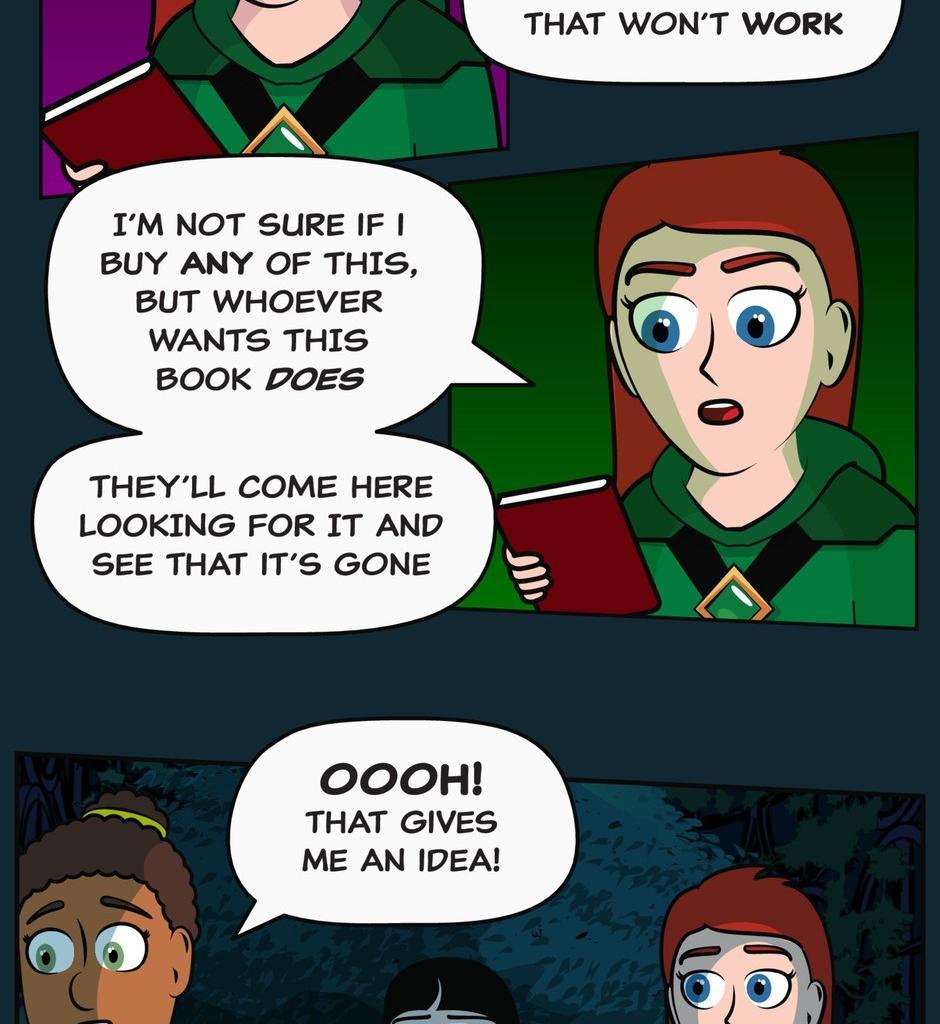 Hexica Spellfire - Episode 14, Page 1: Chapter14 - Mass and Volume