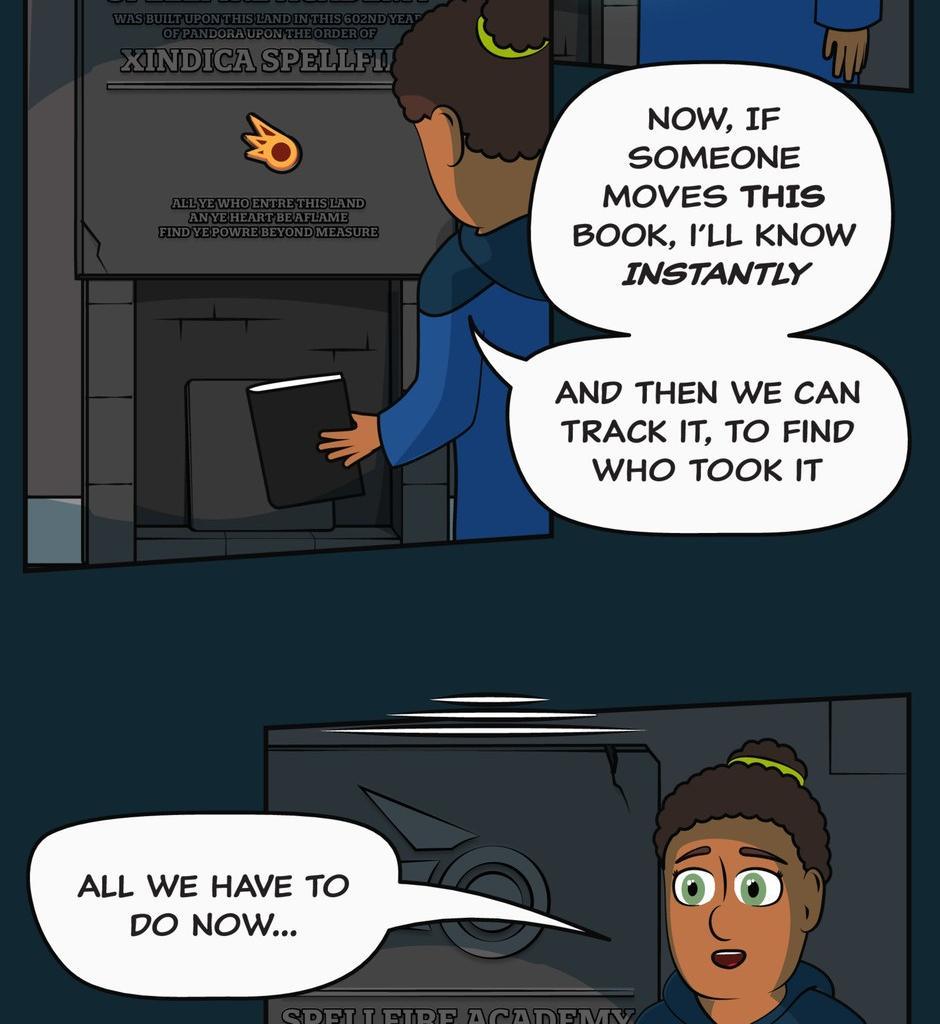 Hexica Spellfire - Episode 14, Page 1: Chapter14 - Mass and Volume