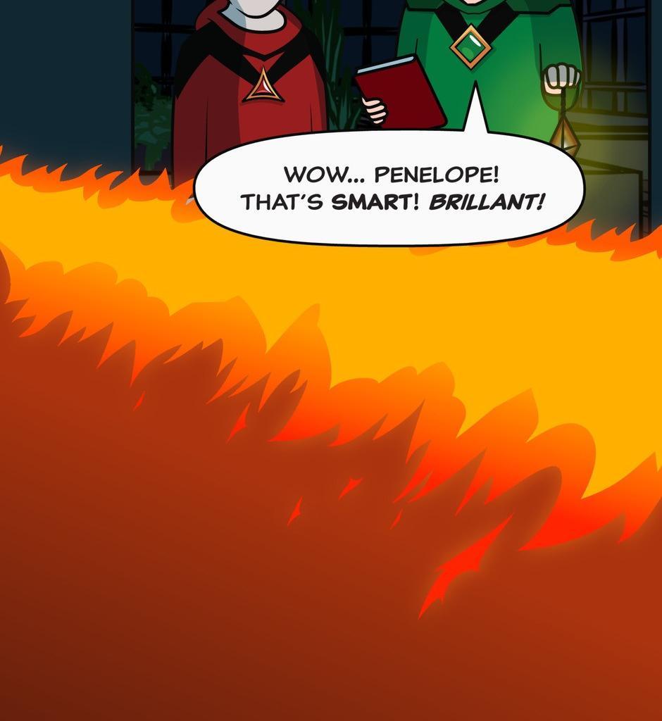 Hexica Spellfire - Episode 14, Page 1: Chapter14 - Mass and Volume