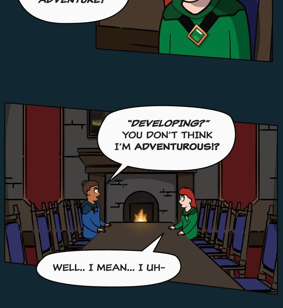 Hexica Spellfire - Episode 15, Page 1: Chapter15 - The Waiting Game (Sucks)