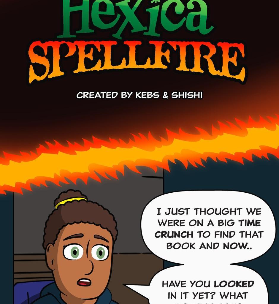 Hexica Spellfire - Episode 15, Page 1: Chapter15 - The Waiting Game (Sucks)