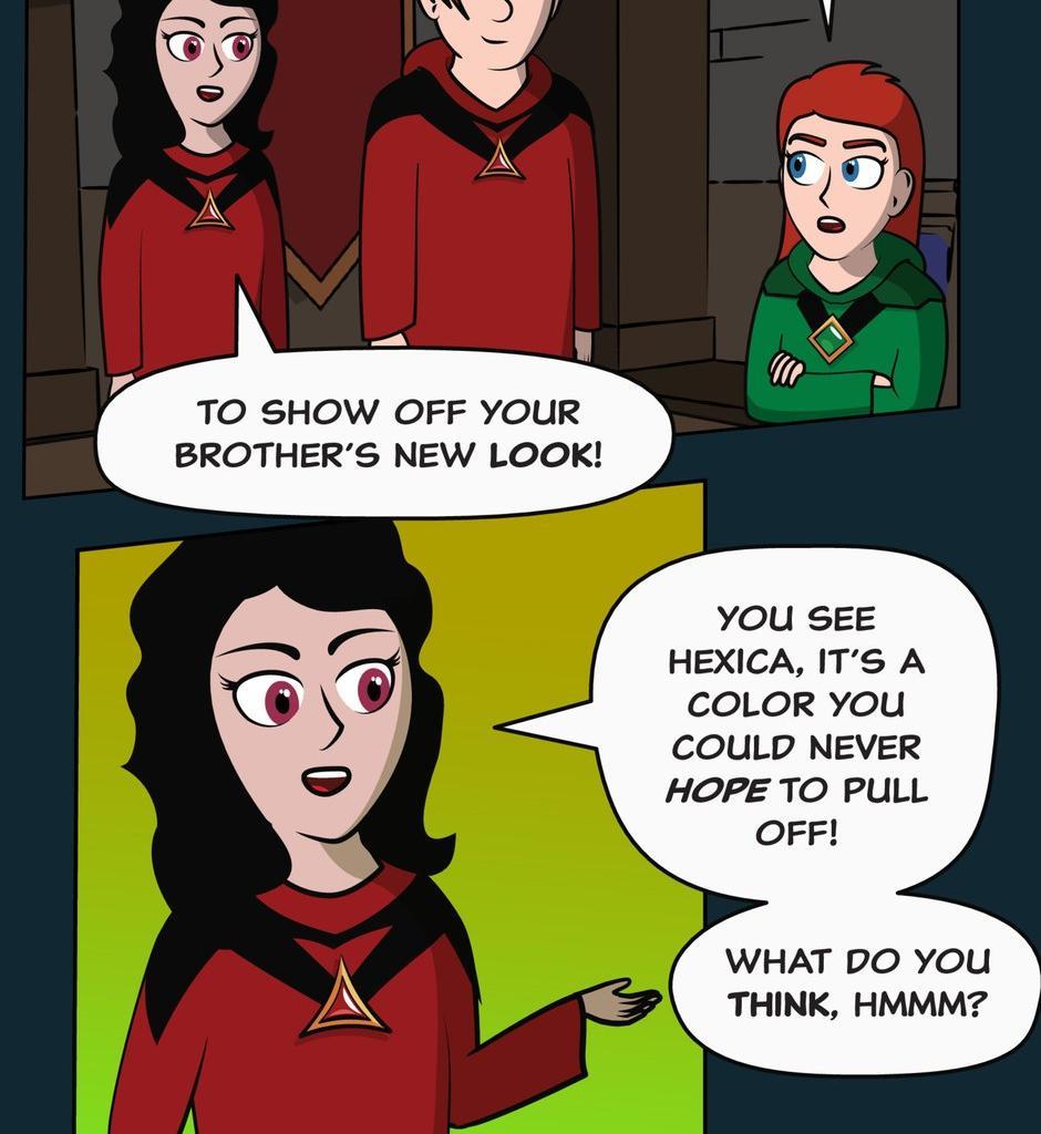 Hexica Spellfire - Episode 15, Page 1: Chapter15 - The Waiting Game (Sucks)