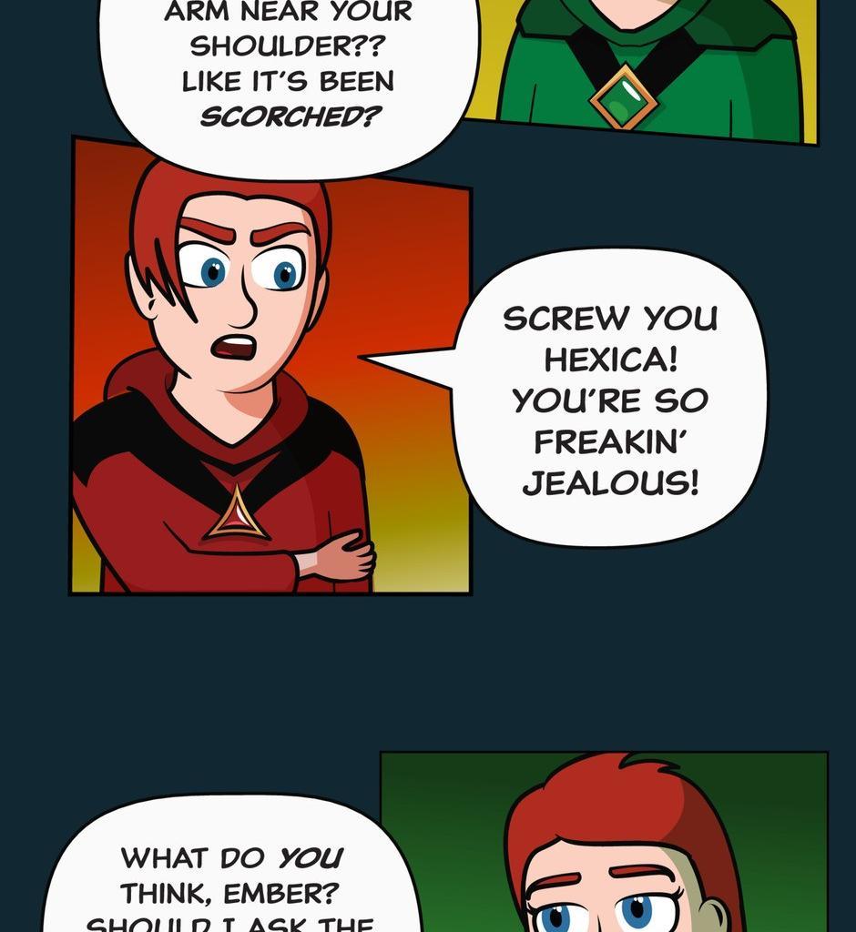 Hexica Spellfire - Episode 15, Page 1: Chapter15 - The Waiting Game (Sucks)