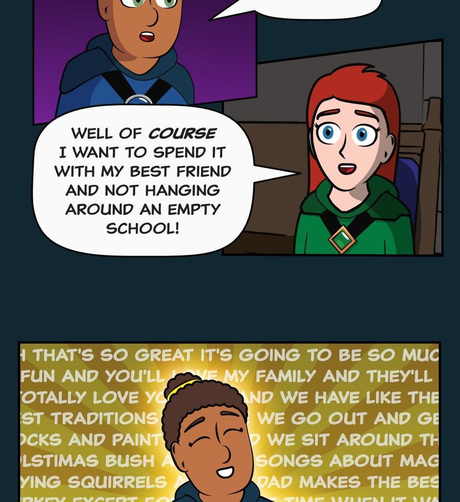 Hexica Spellfire - Episode 15, Page 1: Chapter15 - The Waiting Game (Sucks)