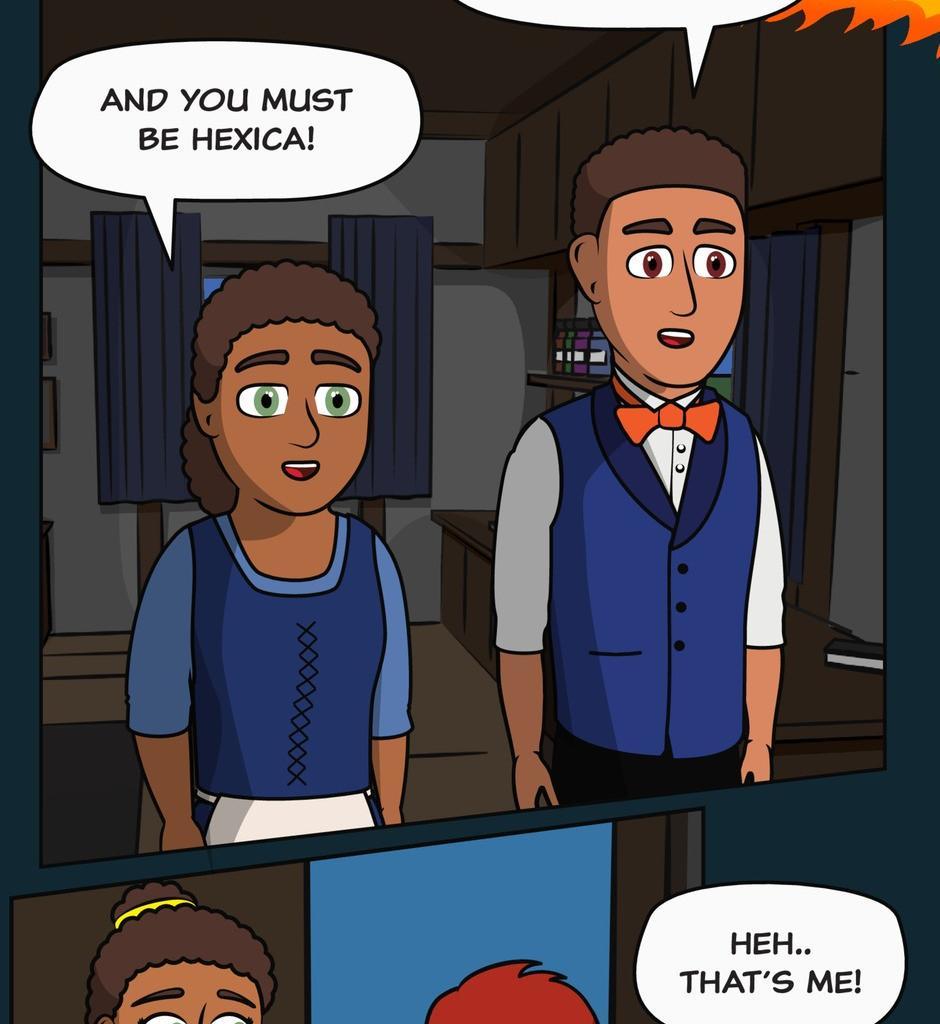 Hexica Spellfire - Episode 16, Page 1: Chapter16 - Solstimas