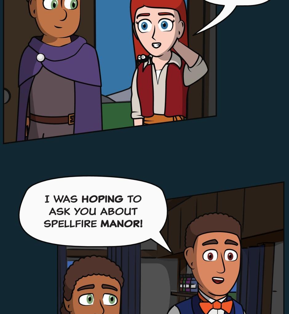 Hexica Spellfire - Episode 16, Page 1: Chapter16 - Solstimas