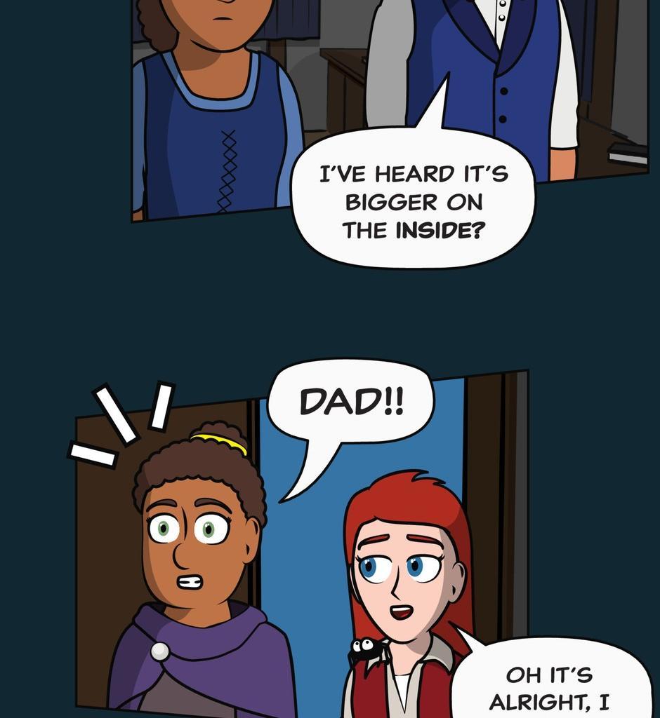 Hexica Spellfire - Episode 16, Page 1: Chapter16 - Solstimas