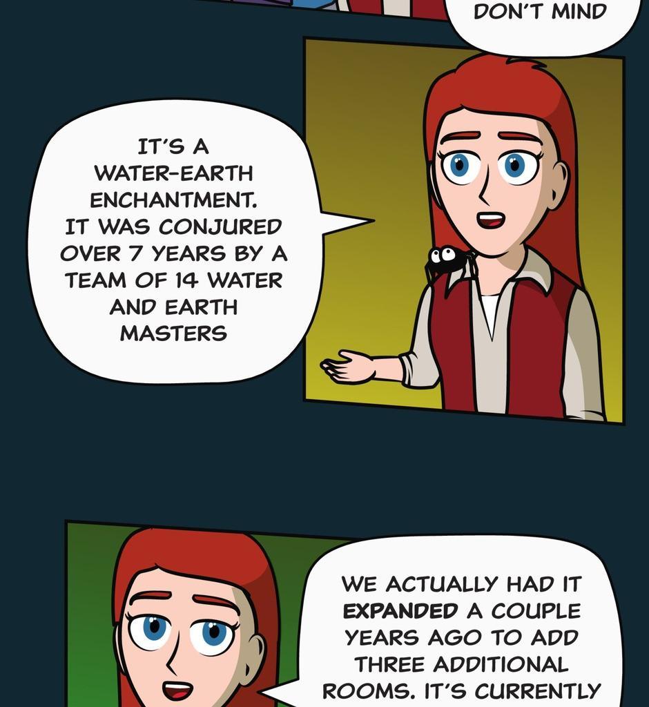 Hexica Spellfire - Episode 16, Page 1: Chapter16 - Solstimas