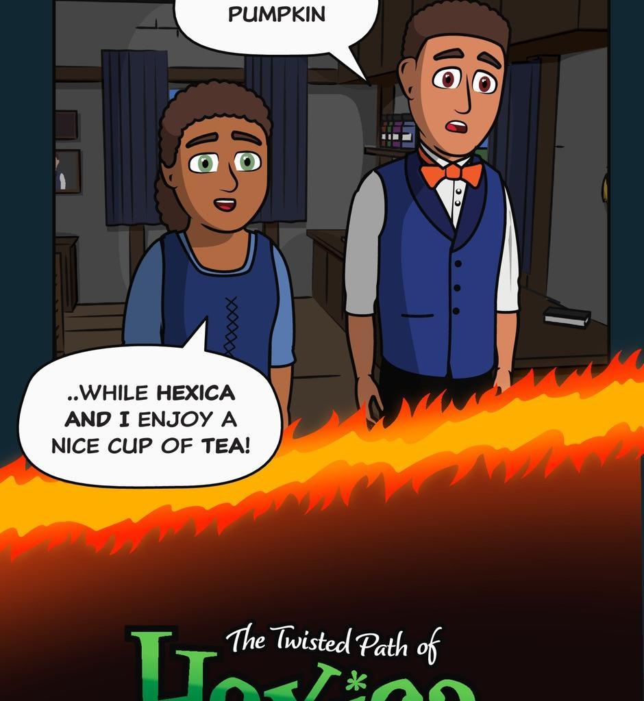 Hexica Spellfire - Episode 16, Page 1: Chapter16 - Solstimas