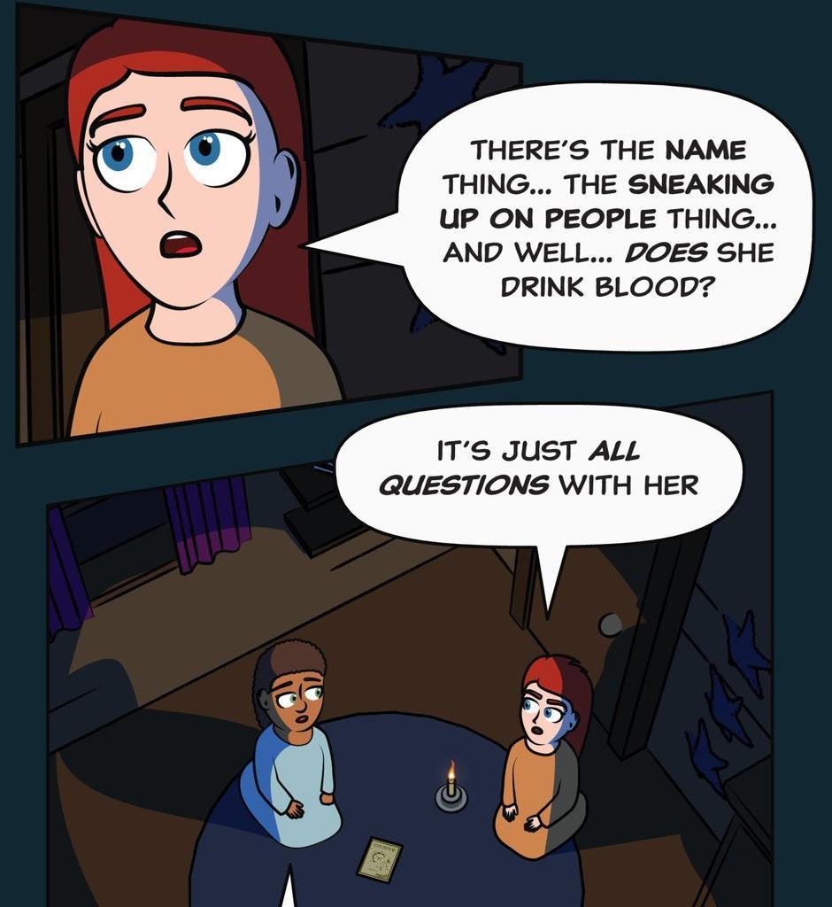 Hexica Spellfire - Episode 16, Page 1: Chapter16 - Solstimas