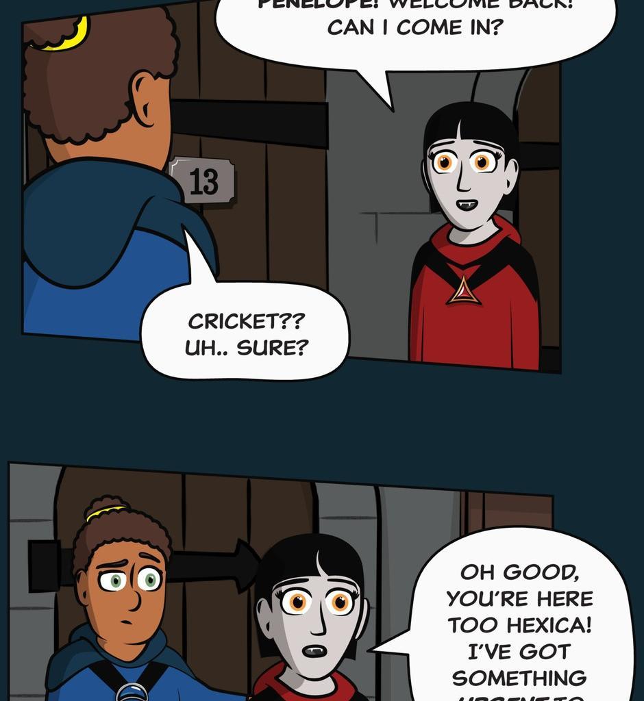 Hexica Spellfire - Episode 17, Page 1: Chapter17 - Prisoner