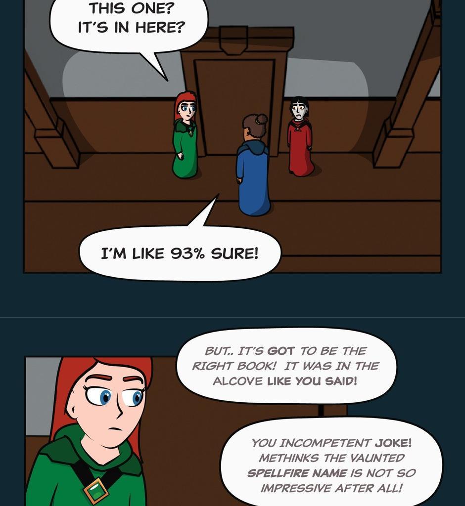 Hexica Spellfire - Episode 17, Page 1: Chapter17 - Prisoner