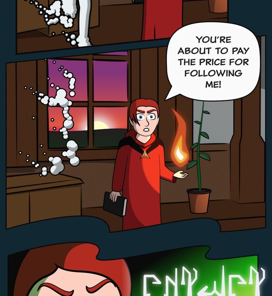 Hexica Spellfire - Episode 17, Page 1: Chapter17 - Prisoner