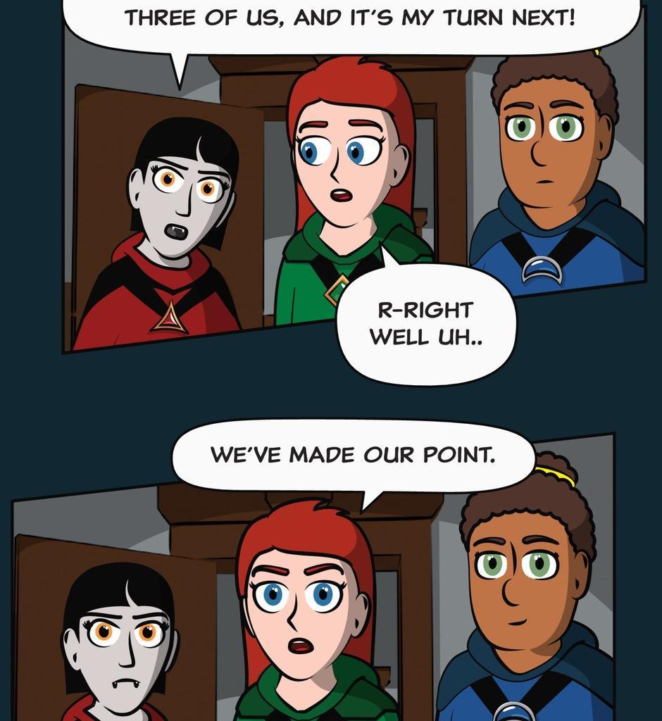 Hexica Spellfire - Episode 17, Page 1: Chapter17 - Prisoner