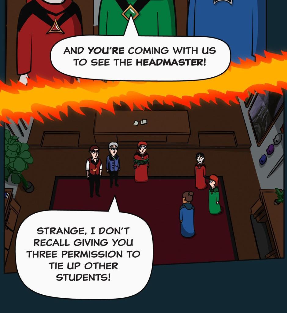 Hexica Spellfire - Episode 17, Page 1: Chapter17 - Prisoner