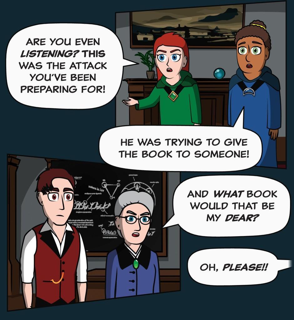 Hexica Spellfire - Episode 17, Page 1: Chapter17 - Prisoner