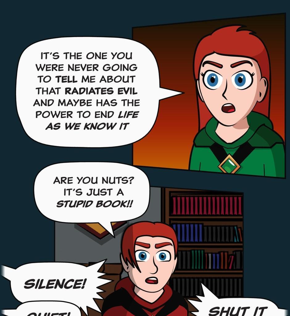 Hexica Spellfire - Episode 17, Page 1: Chapter17 - Prisoner