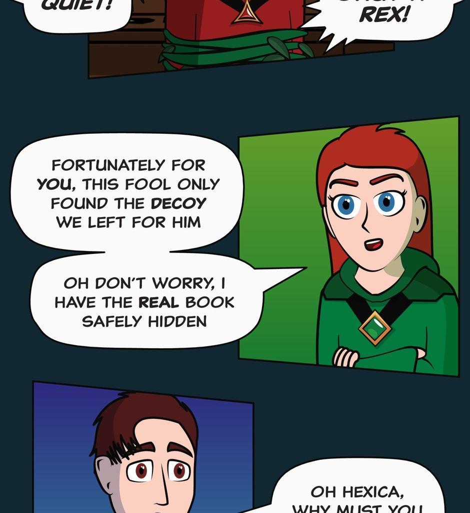 Hexica Spellfire - Episode 17, Page 1: Chapter17 - Prisoner
