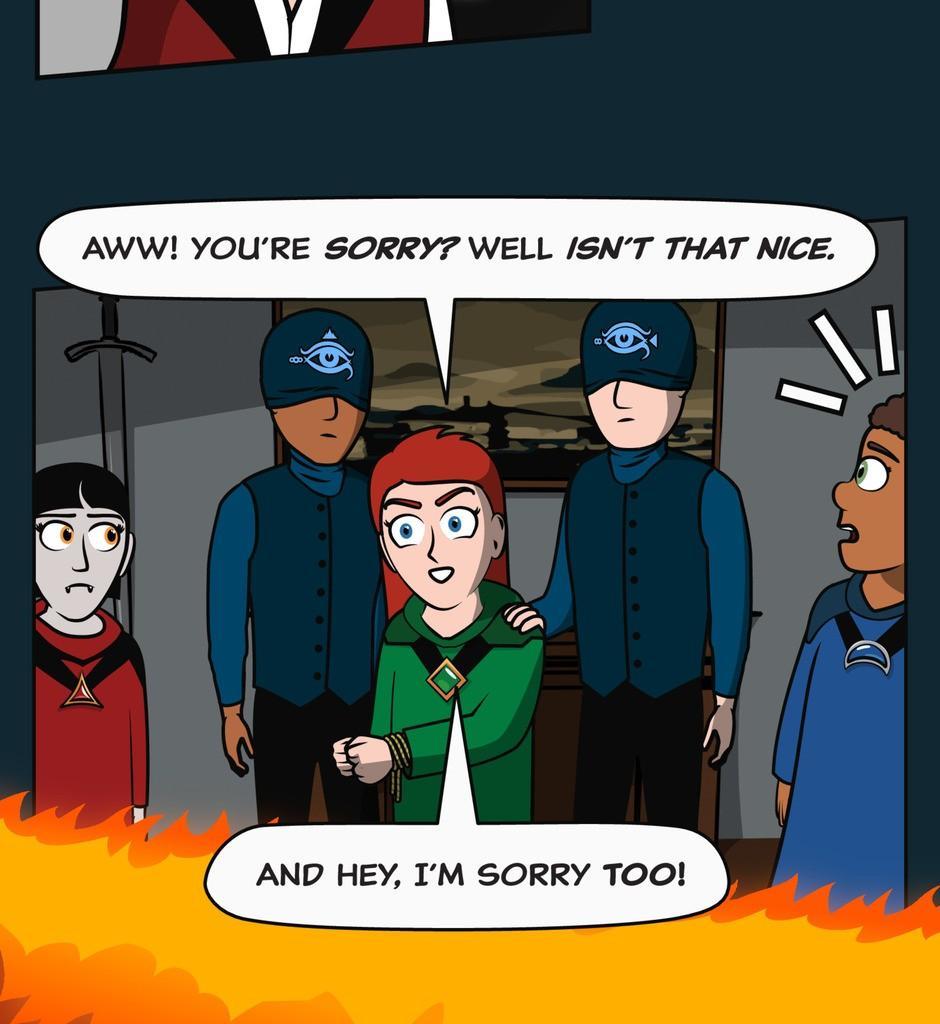 Hexica Spellfire - Episode 17, Page 1: Chapter17 - Prisoner