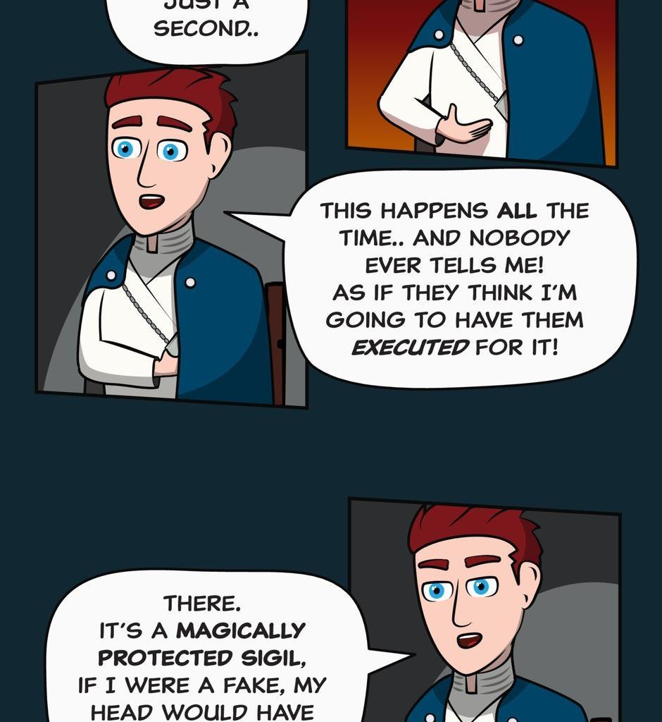 Hexica Spellfire - Episode 18, Page 1: Chapter18 - The Advocate