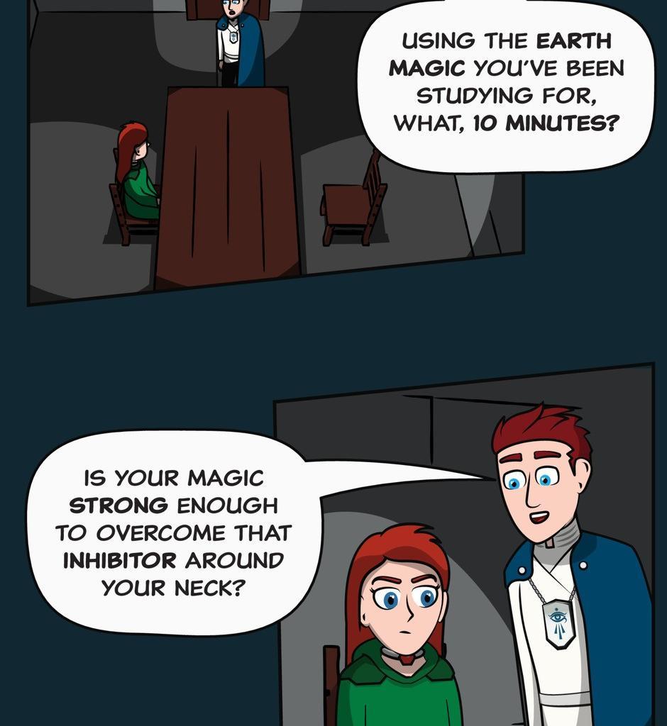 Hexica Spellfire - Episode 18, Page 1: Chapter18 - The Advocate