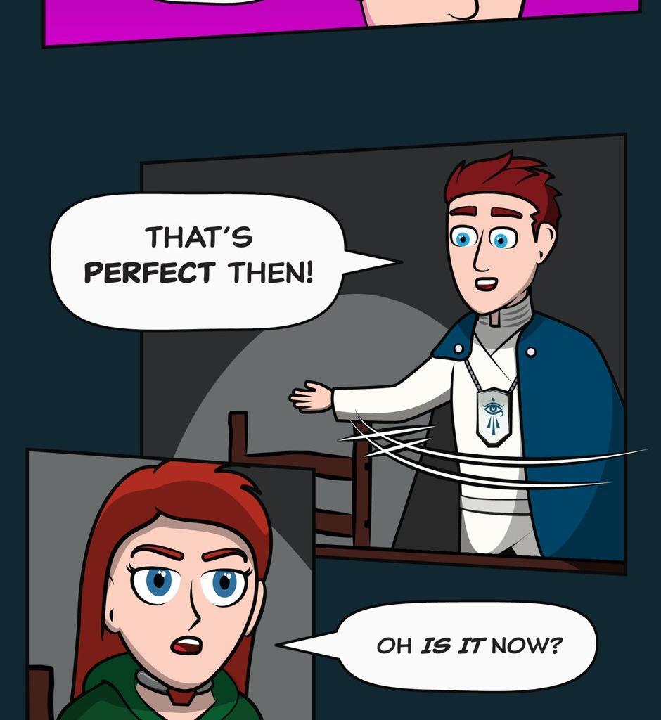 Hexica Spellfire - Episode 18, Page 1: Chapter18 - The Advocate