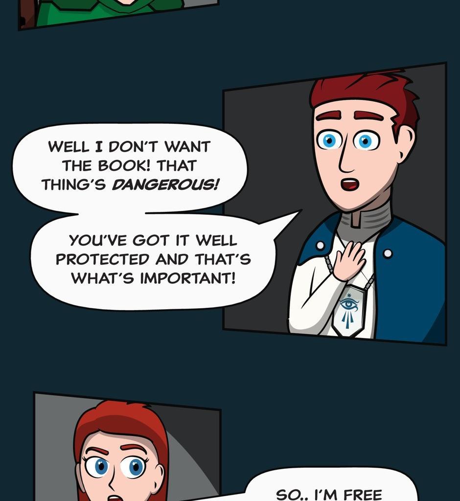 Hexica Spellfire - Episode 18, Page 1: Chapter18 - The Advocate