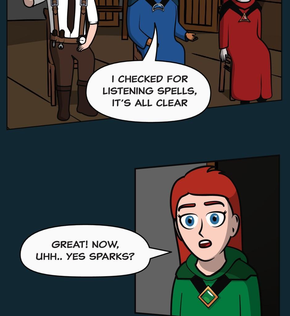 Hexica Spellfire - Episode 20, Page 1: Chapter20 - Confrontations