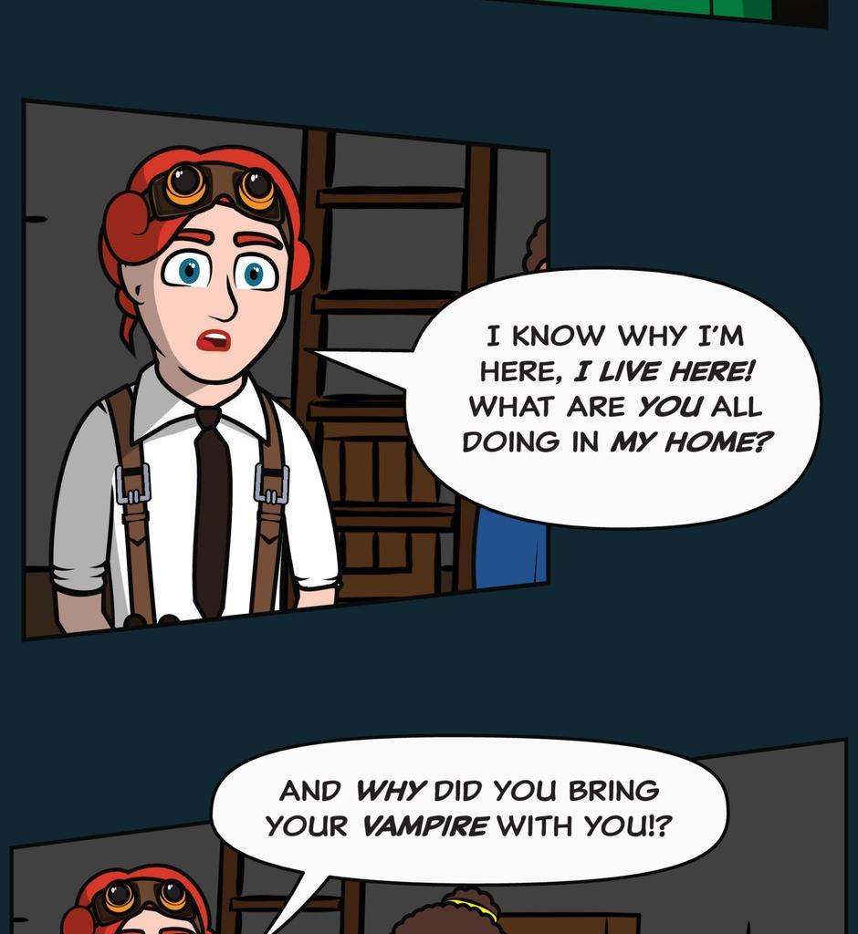 Hexica Spellfire - Episode 20, Page 1: Chapter20 - Confrontations