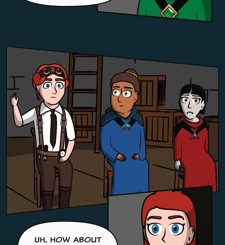 Hexica Spellfire - Episode 20, Page 1: Chapter20 - Confrontations