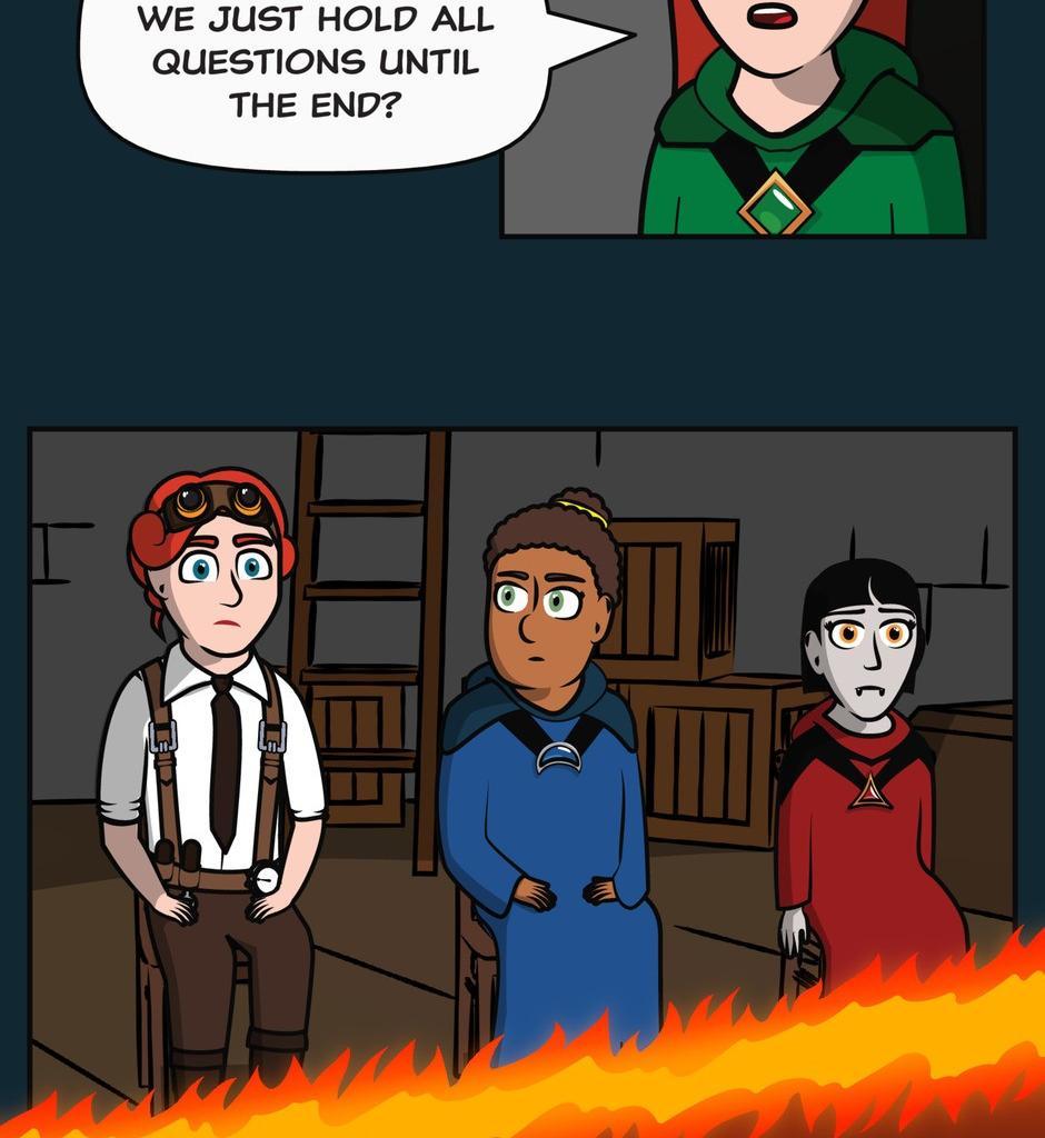 Hexica Spellfire - Episode 20, Page 1: Chapter20 - Confrontations