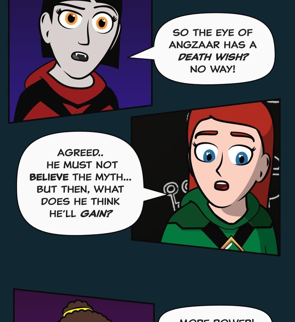 Hexica Spellfire - Episode 20, Page 1: Chapter20 - Confrontations