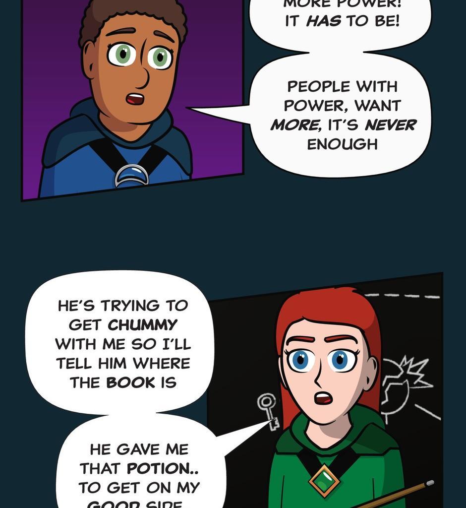 Hexica Spellfire - Episode 20, Page 1: Chapter20 - Confrontations