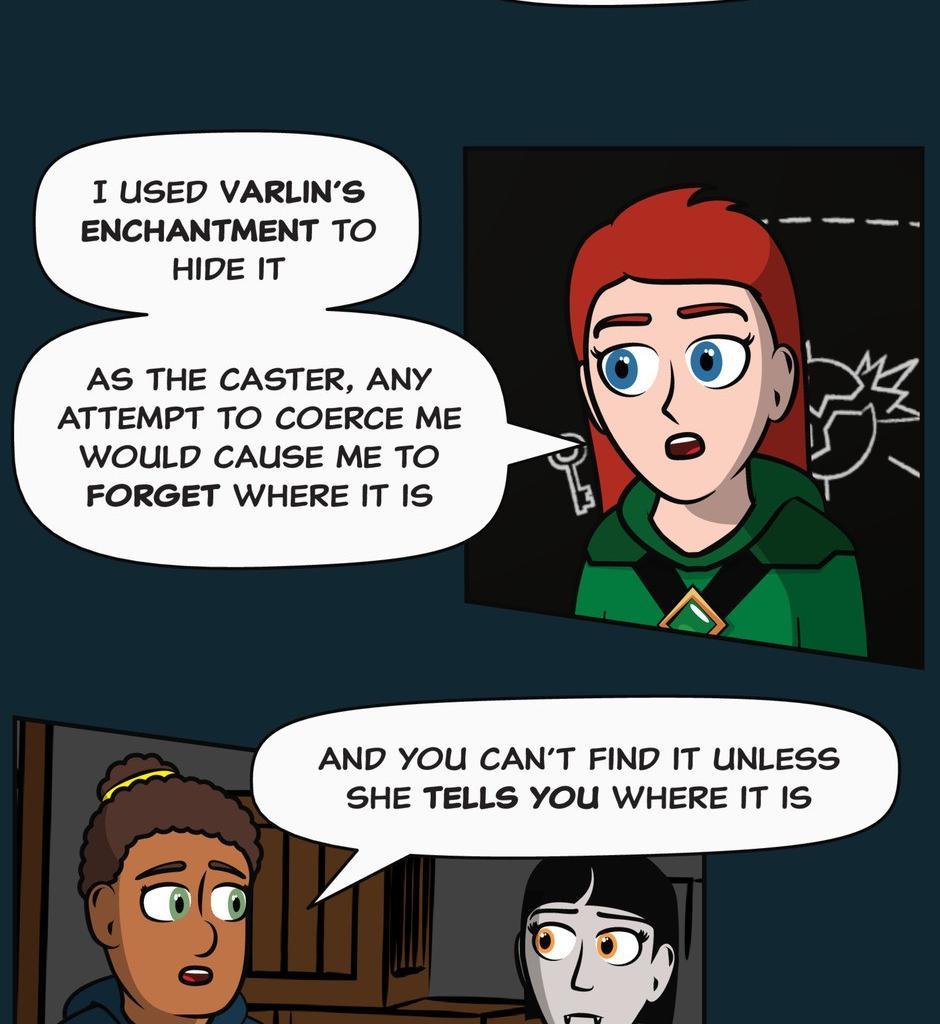 Hexica Spellfire - Episode 20, Page 1: Chapter20 - Confrontations