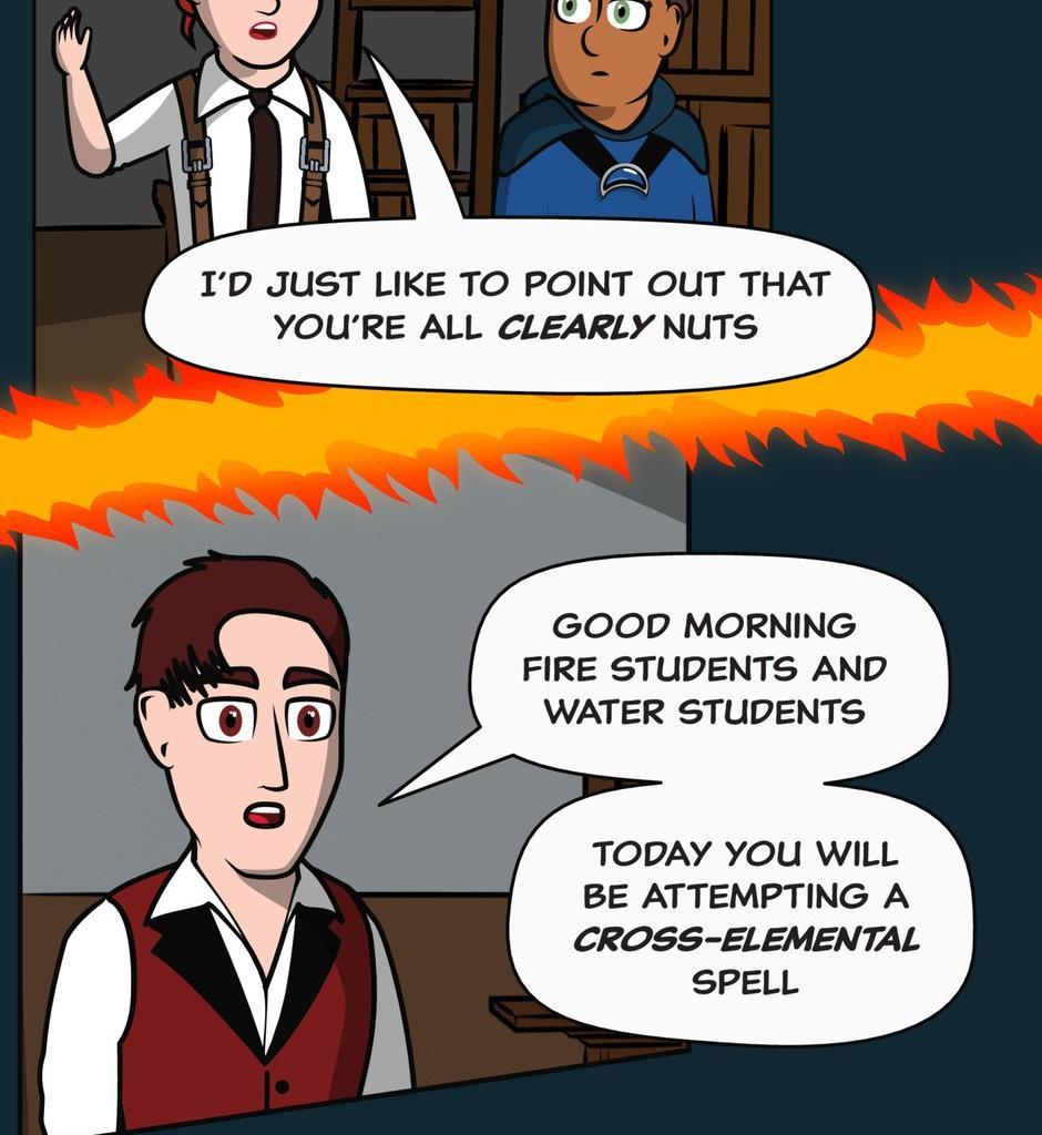 Hexica Spellfire - Episode 20, Page 1: Chapter20 - Confrontations