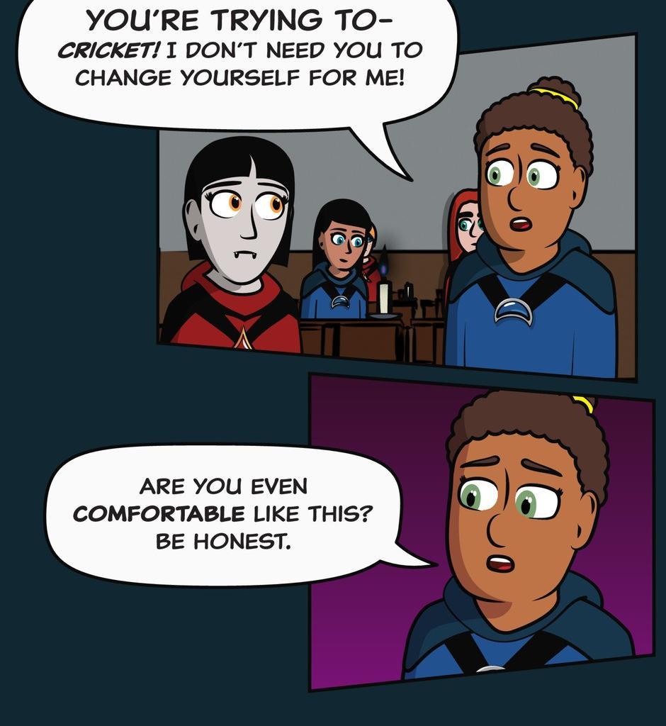 Hexica Spellfire - Episode 20, Page 1: Chapter20 - Confrontations