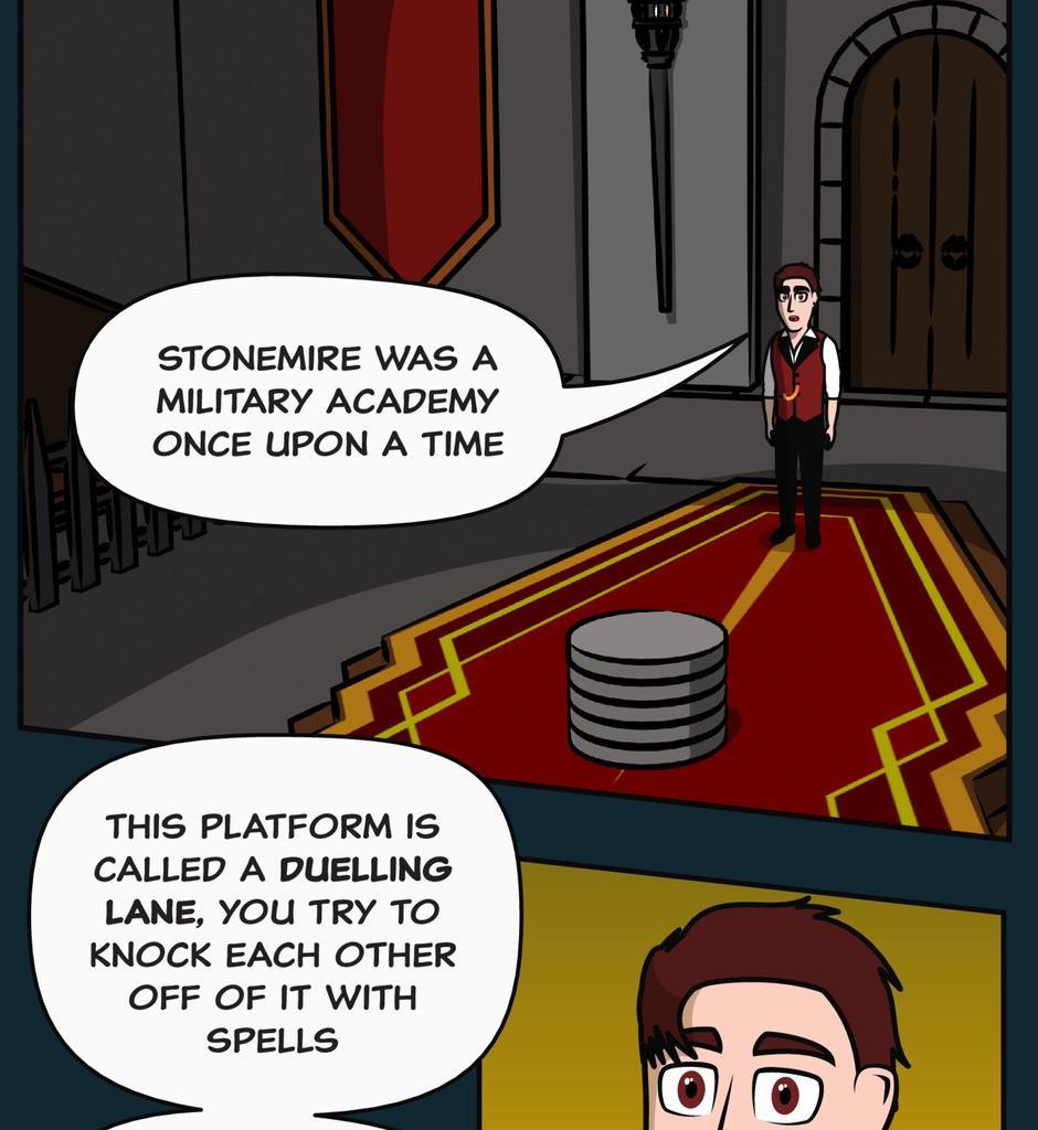 Hexica Spellfire - Episode 21, Page 1: Chapter21 - Point, Set, Match