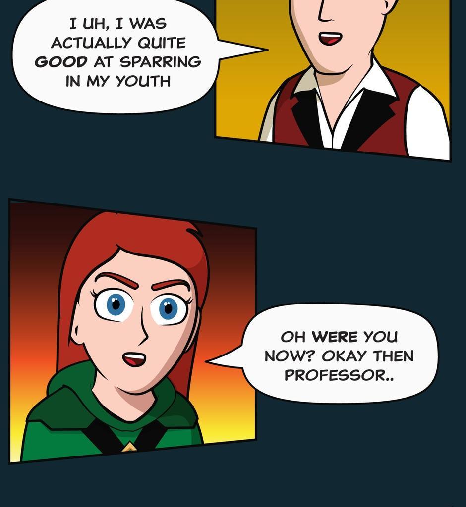 Hexica Spellfire - Episode 21, Page 1: Chapter21 - Point, Set, Match