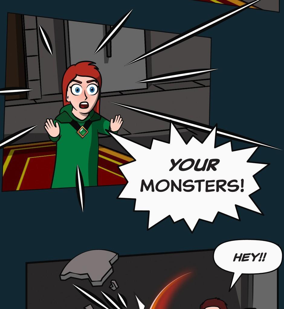 Hexica Spellfire - Episode 21, Page 1: Chapter21 - Point, Set, Match