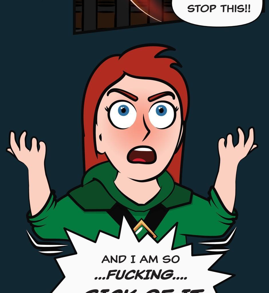 Hexica Spellfire - Episode 21, Page 1: Chapter21 - Point, Set, Match